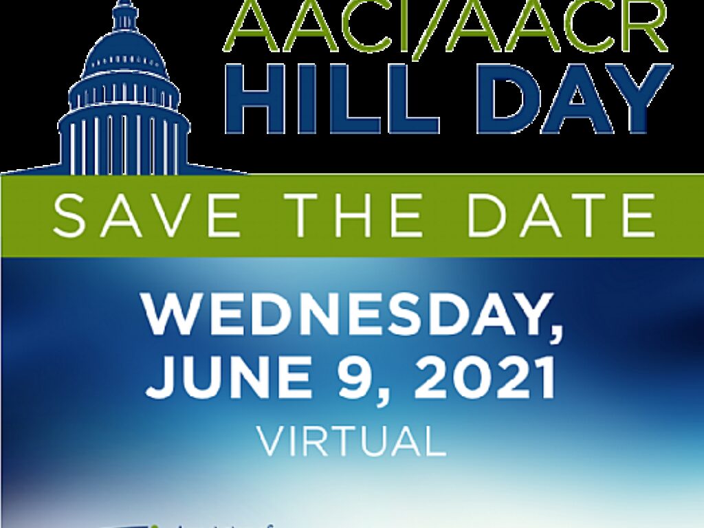 Save the Date AACIAACR Virtual Hill Day