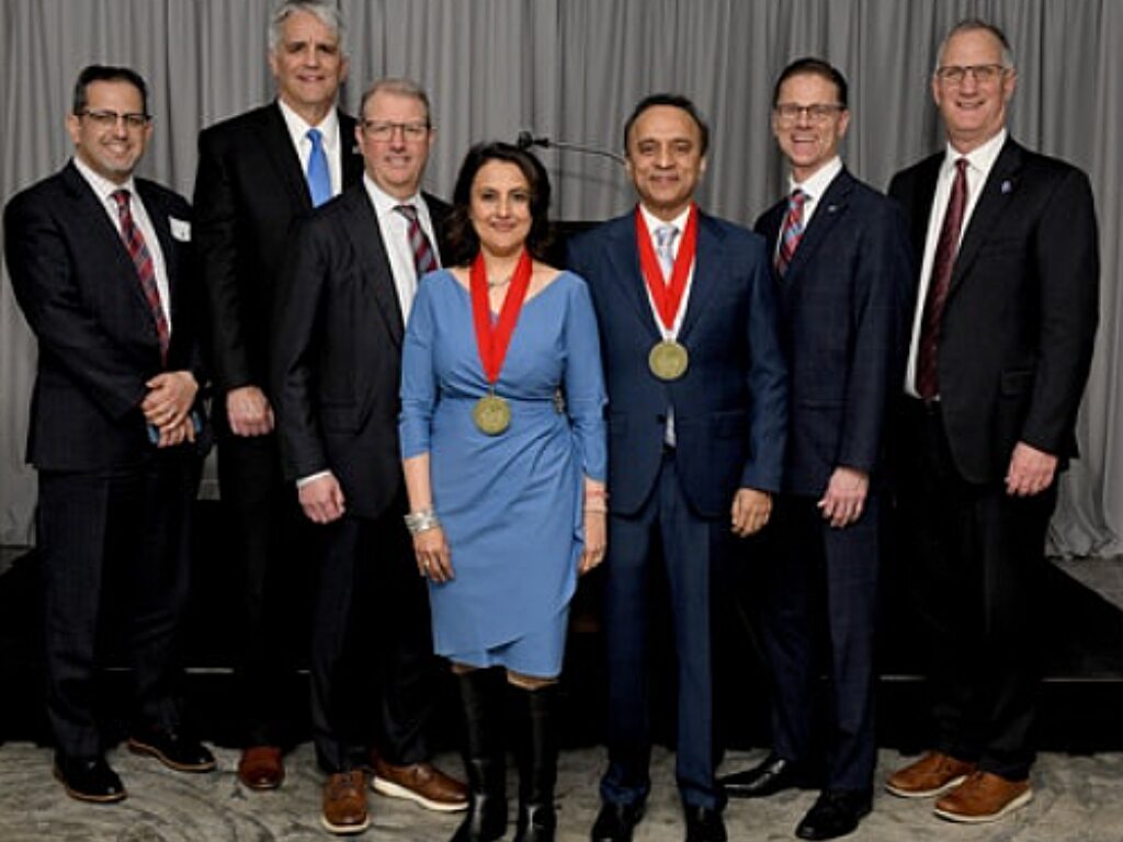 Priyanka Sharma Prateek Sharma Honored at Investiture Ceremony