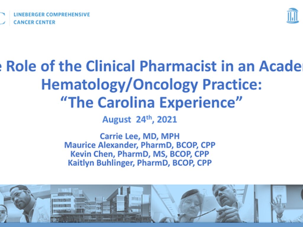 Role of Clinical Pharmacist in Academic Practice