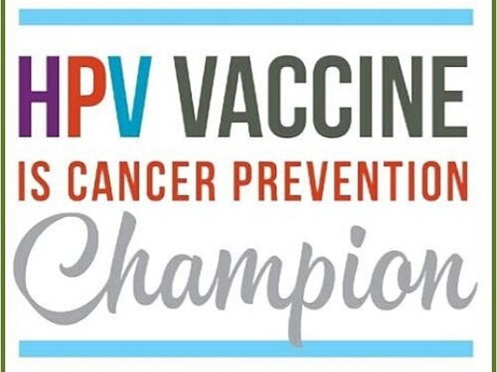 AACI American Cancer Society CDC Recognize HPV Vaccine Champions
