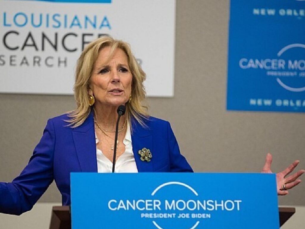 First Lady Promotes Health Equity Breast Cancer Awareness