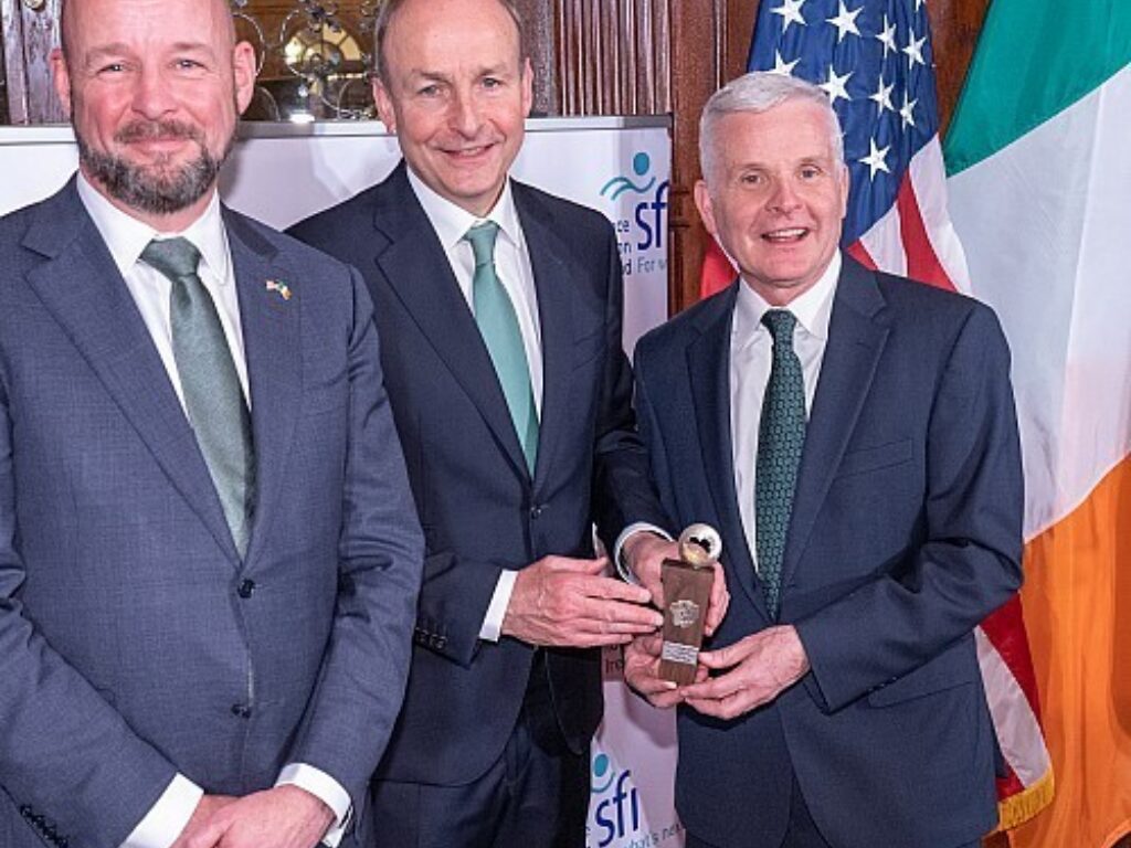 Irish PM Honors Mc Donnell With National Science Medal