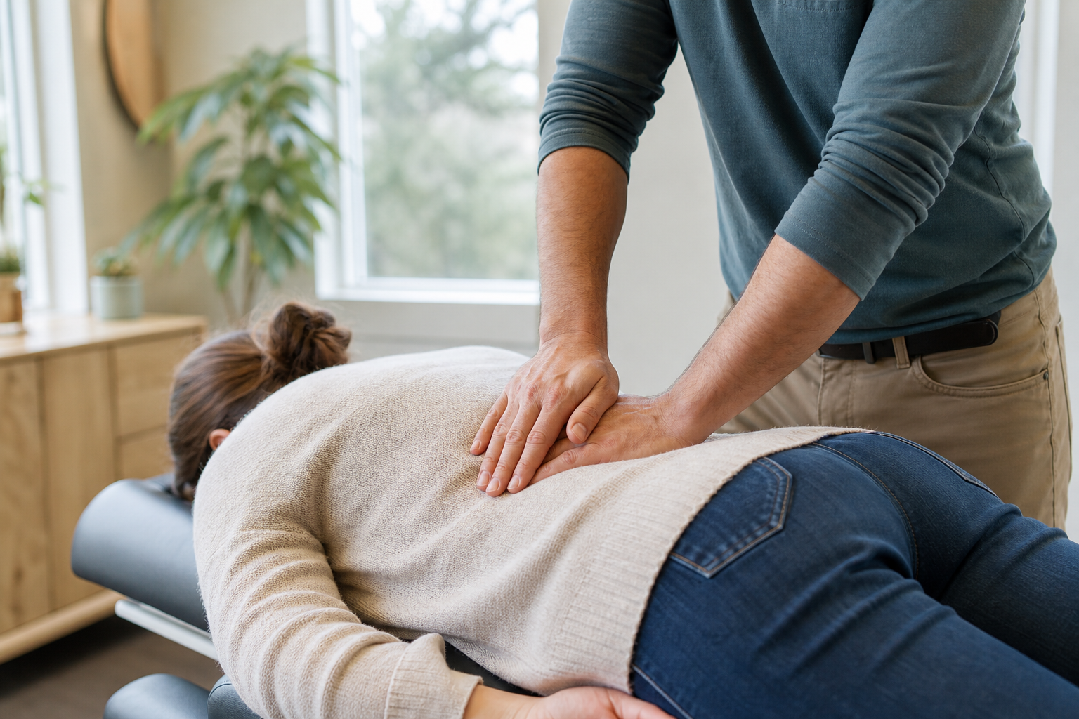 Chiropractor service back pain