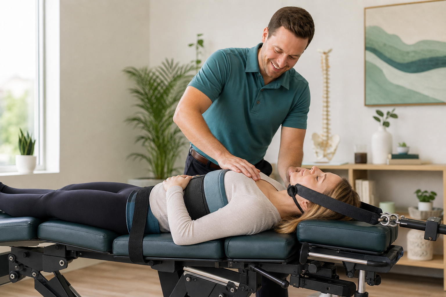 Chiropractor service spinal decompression