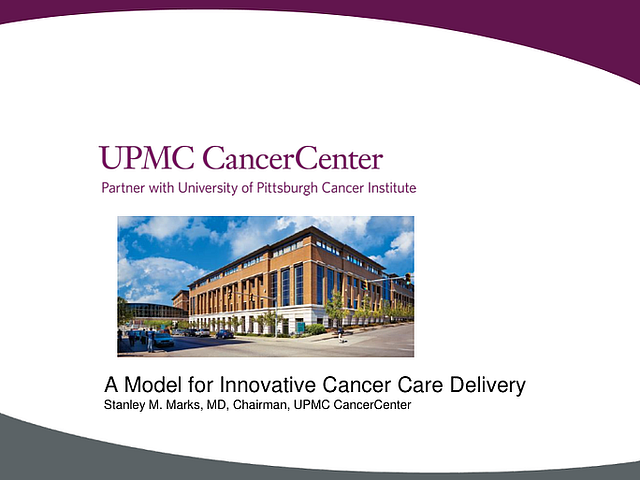 Marks Cancer Center Presentation AACI 11 06 15