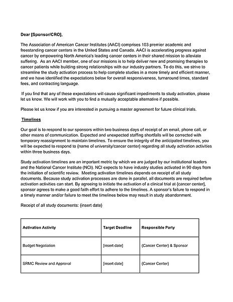 Memorandum of Understanding