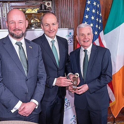 Irish PM Honors Mc Donnell With National Science Medal