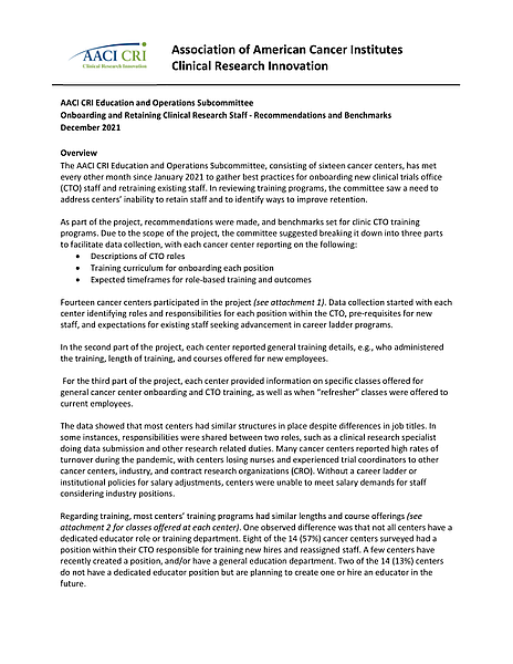 Project Overview and National Recommendation Final