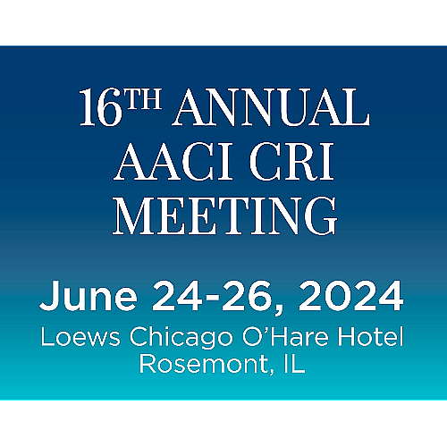 Register for the 16th Annual AACI CRI Meeting