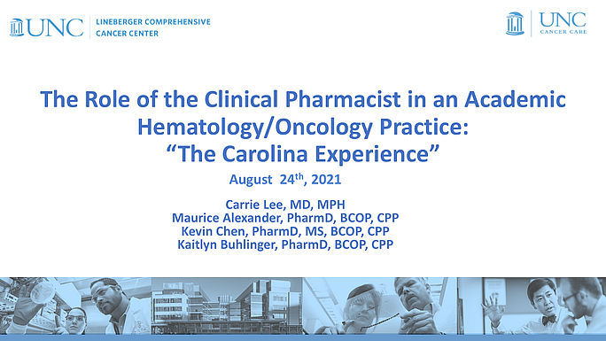 Role of Clinical Pharmacist in Academic Practice