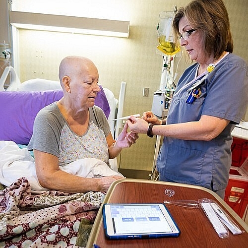 Touching Base Daily Helps BMT Patients Recover More Quickly