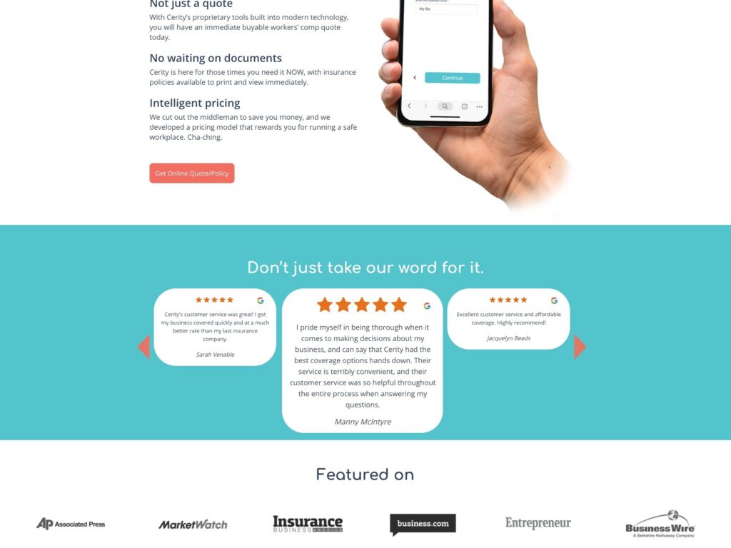 Cerity Get Workers Compensation Insurance Easily Online